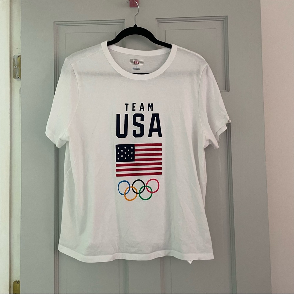 Euc Women’s Team USA Olympic T-Shirt Size XL